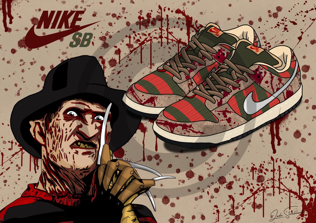 JS_1393's tweet image. More artwork 👍 #sneakers #sneakerheads #digitalart #sneakersaddict #dunksb #Eminem #freddykrueger #thesimpsons #kaws #supreme #OffWhite #takashimurakami #jordan4