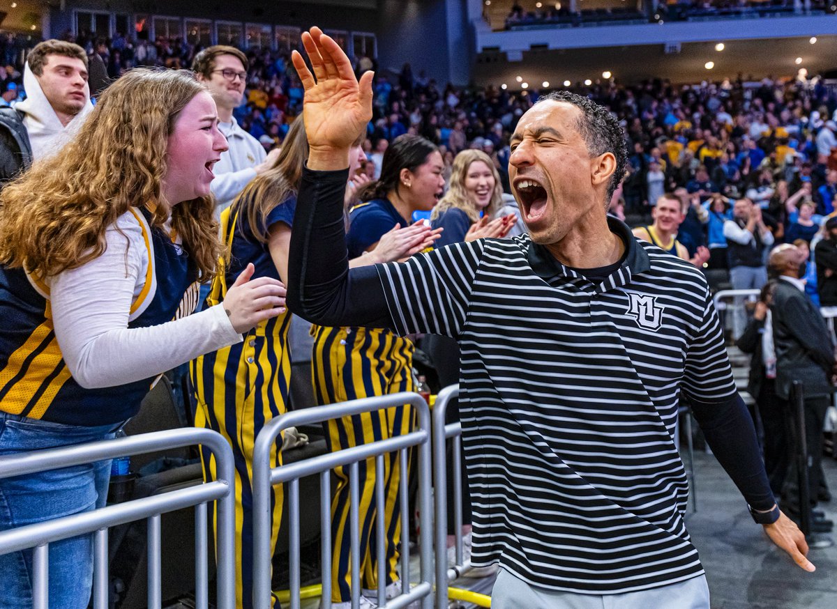 🦅 MARQUETTE NATION IS SWEET 16 BOUND‼️

#MUBB | #MarchWithMarquette