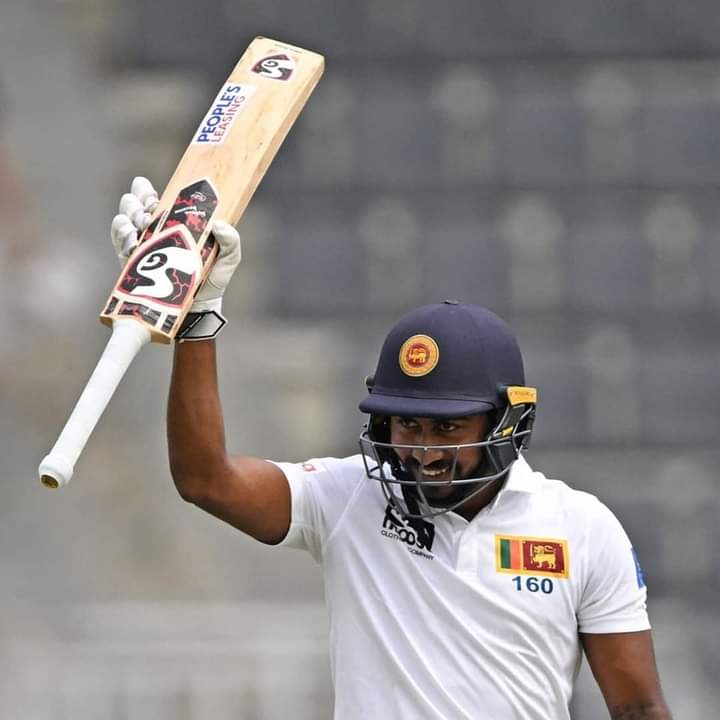 - Hundred in 1st innings batting at No. 7
- Hundred in 2nd innings batting at No. 8

Kamindu Mendis 🇱🇰 becomes first player to have scored Hundreds in both innings of a Test Match while batting at No.7 or below position.

#KaminduMendis #SLvBAN