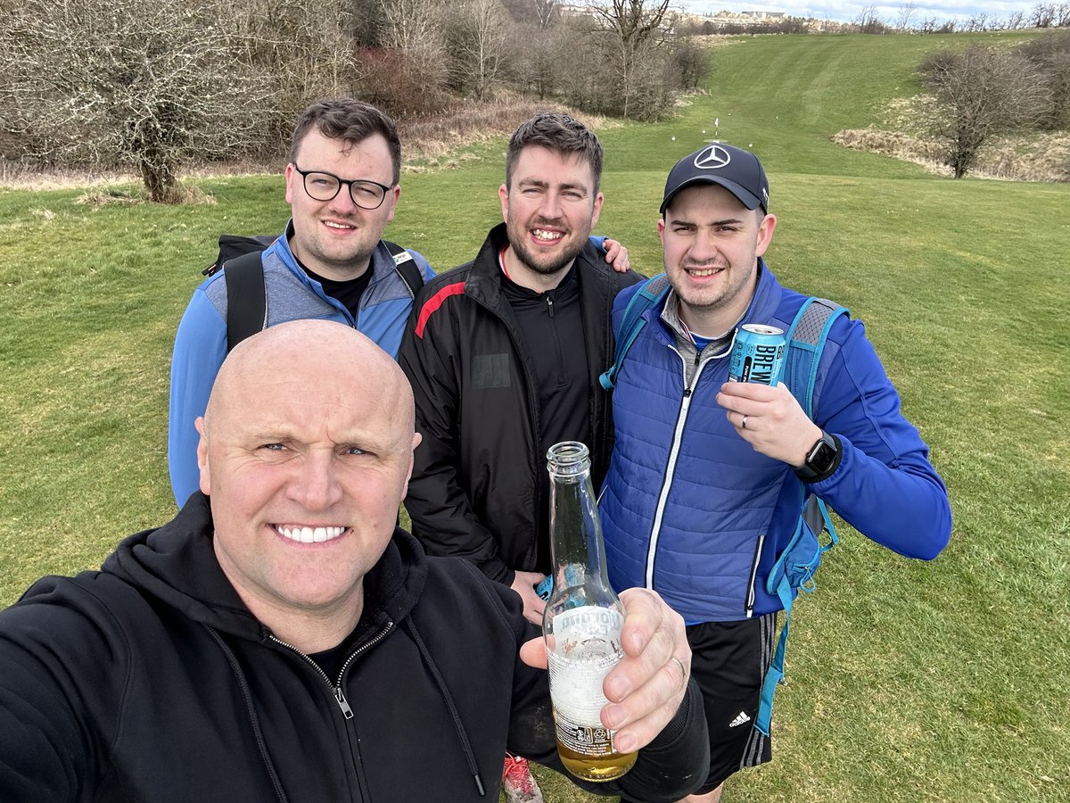AGM60's tweet photo. @BeatsonFootGolf thanks for today @dandydon1980 Paul!
@Spaterson183 @callumjwscott @worldcupwilly93
#ParTeeBoys loved every minute! https://t.co/i5DMFZLa3Q