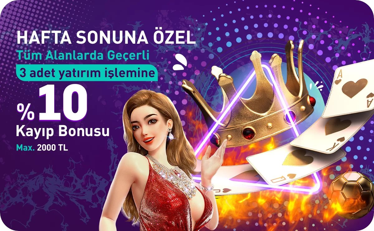 🌟 #Betsilin’de HAFTA SONUNA ÖZEL TÜM ALANLARDA %10 KAYIP BONUSU! 🌟 👉 Hafta sonu bahislerinizde kaybetseniz bile kazanın, en fazla 500 TL! ➡️ hizligiris.live/betsilin #bahis #bonus #haftasonu