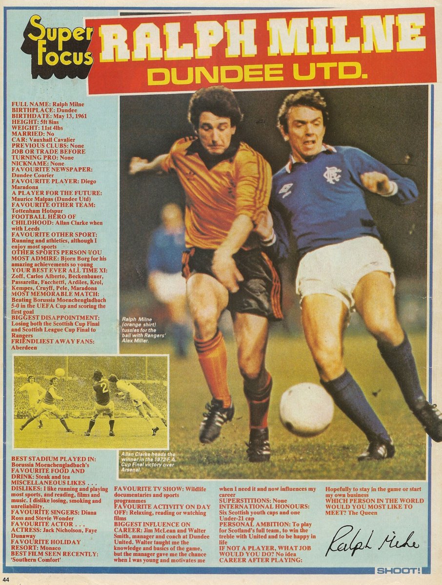 ScotsFootyCards's tweet photo. #SuperFocus #RalphMilne #DundeeUtd #Shoot! 1982-05-01 https://t.co/aeu85e5yXs