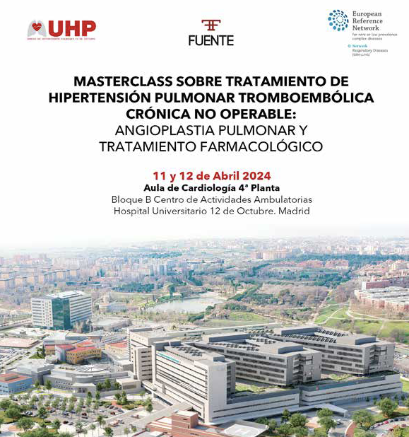 📌 El próximo 11-12 Abril🗓 os invitamos al Curso Anual de Hipertensión Pulmonar Tromboembólica 🫁 🫀 en @Cardio_H12O de la mano de @H12O_HPulmonar, @maitevelazquezm y Pilar Escribano ¿Hablamos de ABAP 🎈?