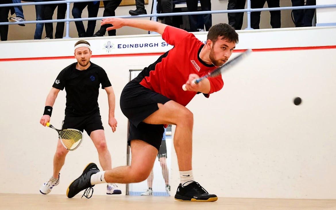 3 Lexden lads travelled up North to play some squash in the Edinburgh Open. Joel Braddock lost 3-0 to Chris Shinnie in the A Grade Final 🥈 Archie Hassett finished 4th in the C Grade. Mike Hegarty had fun in the B Grade 😂 Thank you to @SquashSite for this image of Joel 👏