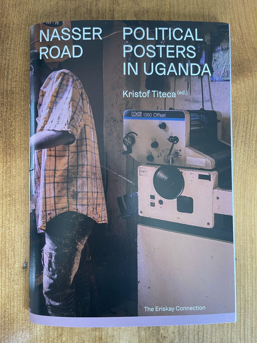 I am thoroughly enjoying reading & learning from this creative and provocative collection of Ugandan political posters by @KristofTiteca @YusufSerunkuma @Katumbabadru1 & @ZaharabdulFoto! Congratulations! I’m especially excited to teach from this!