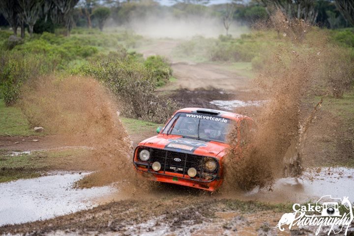 The rains in Africa- when it rained, it poured. The Safari Rally Kenya
