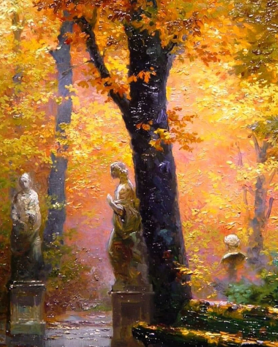 Mystic Wood. Victor Nizovtsev. (1965)🖌️🌹 Russian Painter.