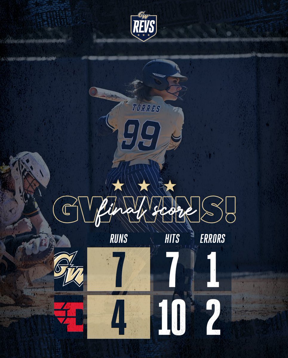 GW Softball tweet media