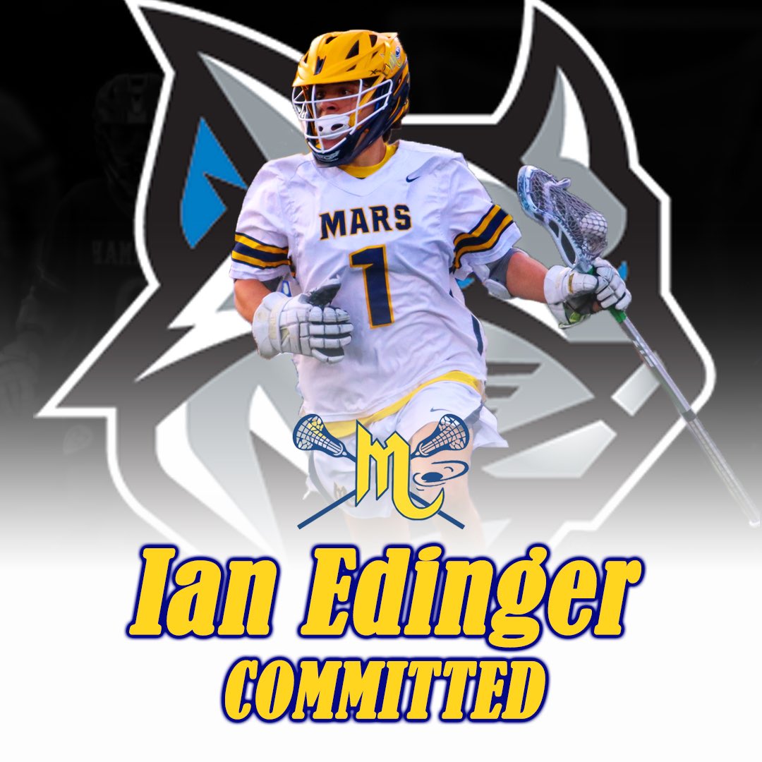 Congratulations to Ian Edinger, Class of 2023, on his commitment to further his education and play college lacrosse at Penn College next season! We can’t wait to see you play at the next level!
