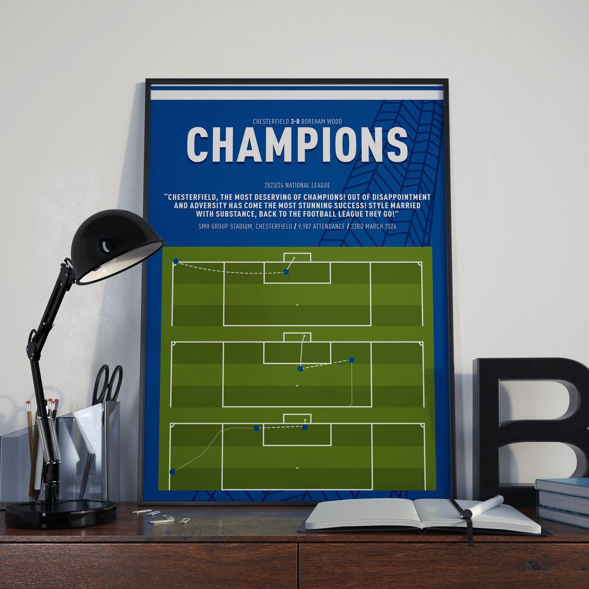 SpireitesWrite (@spireiteswrite) on Twitter photo To Celebrate becoming Champions!
Weโve Teamed Up With <a href="/PixelPrintDZN/">PixelPrintDesign</a> To Giveaway This Champions Print To One Lucky Spireite! ๐ค
To Enter:
โก๏ธ Follow <a href="/Spireiteswrite/">SpireitesWrite</a> and <a href="/PixelPrintDZN/">PixelPrintDesign</a>
๐ Repost This Post
Winner Announced Next Friday At 8pm ๐
#Spireites | #ChesterfieldFC To Celebrate becoming Champions!
Weโve Teamed Up With <a href="/PixelPrintDZN/">PixelPrintDesign</a> To Giveaway This Champions Print To One Lucky Spireite! ๐ค
To Enter:
โก๏ธ Follow <a href="/Spireiteswrite/">SpireitesWrite</a> and <a href="/PixelPrintDZN/">PixelPrintDesign</a>
๐ Repost This Post
Winner Announced Next Friday At 8pm ๐
#Spireites | #ChesterfieldFC