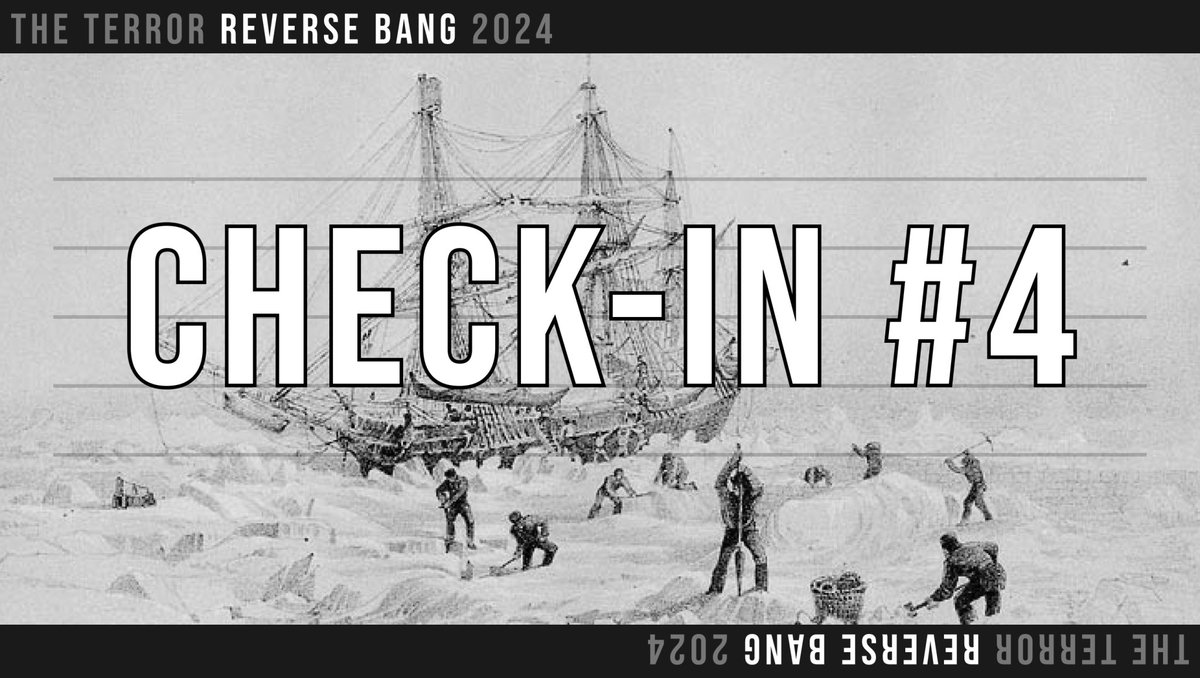 Final check-in time, #theterrorreversebang2024 artists and writers!

You should all have one or more emails from the mod team with the link to the check-in form and your scheduled date to post your work!

Everyone else - brace yourselves, we're all about to be FED 🍖