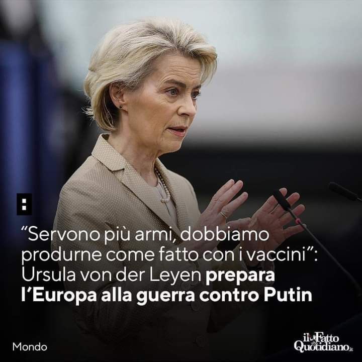 Gingio5's tweet photo. Viva la vita, abbasso le armi 
Ma soprattutto, #Vonderleyen fai schifo https://t.co/dWBkUSlO5z
