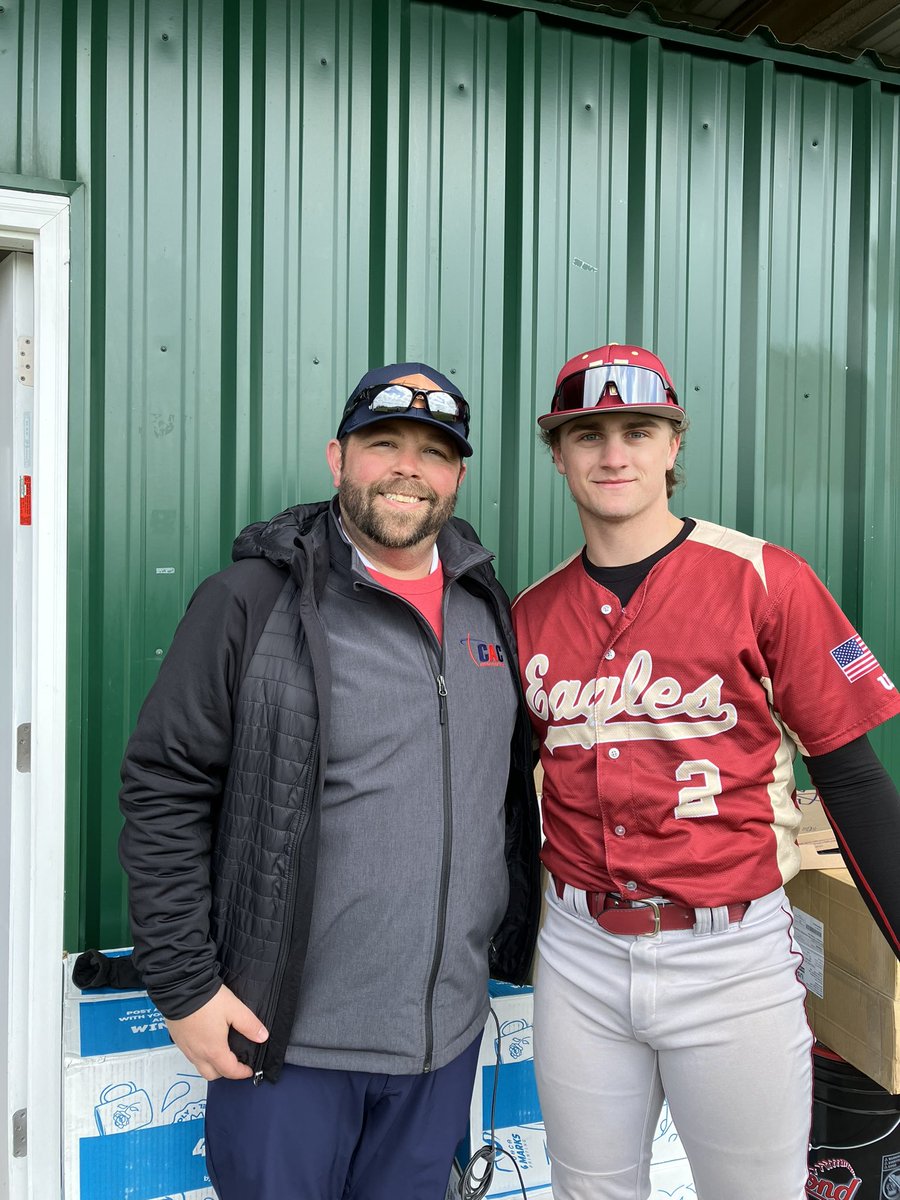CACBBShowcase's tweet photo. The CAC Players of the Game for Game 1 were:
Bishop Watterson: Chase Strausbaugh - 2025
St. John Jesuit (Toledo): Carson Bruning - 2025 https://t.co/YN4JH75piq