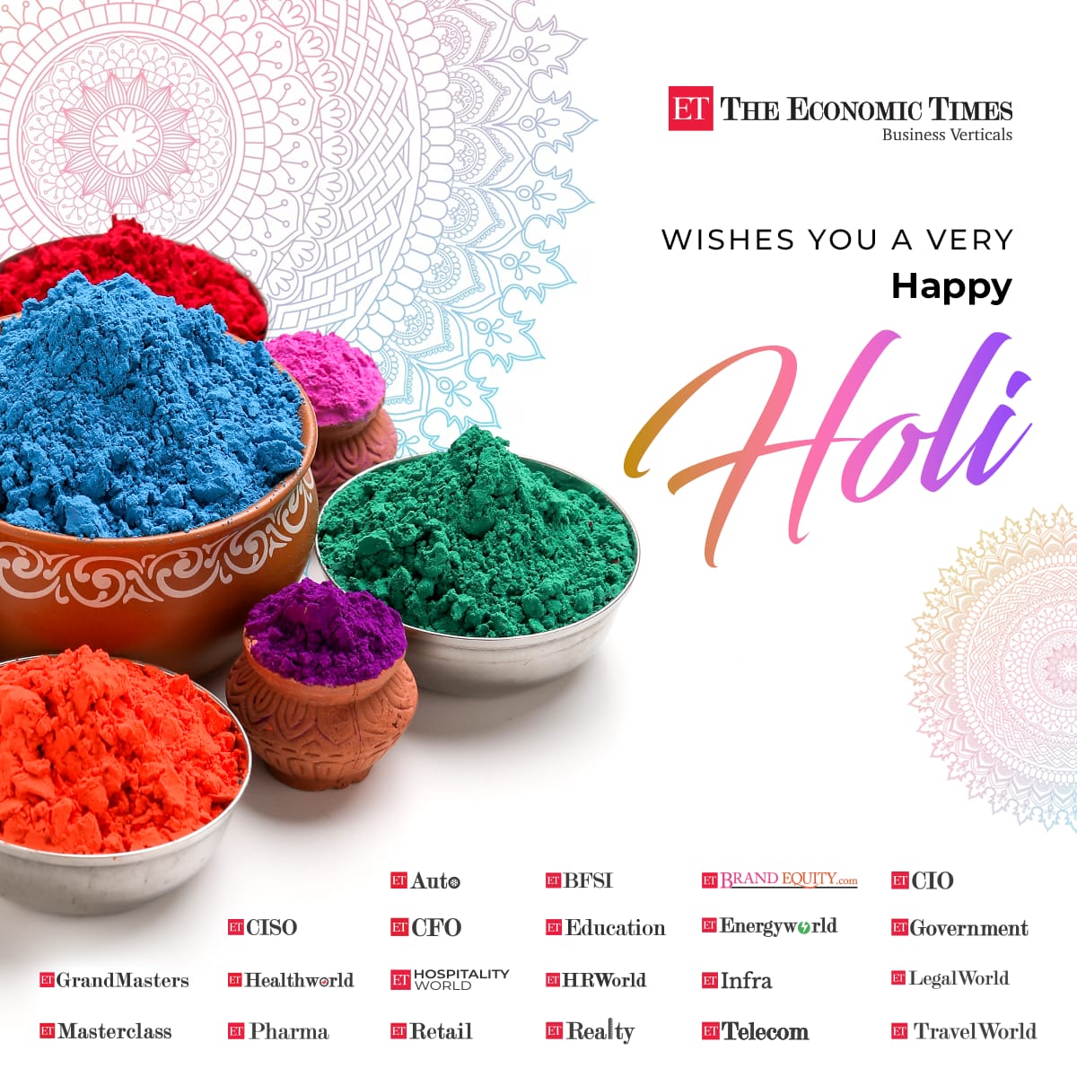 May your life be filled with vibrant colors of joy, love, and laughter this Holi! Wishing everyone a happy and colorful celebration. #HappyHoli