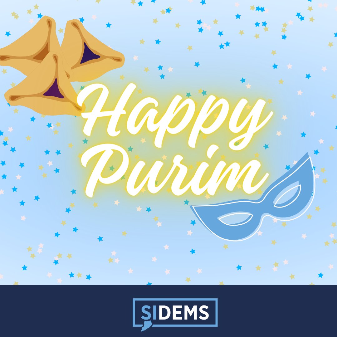 Chag Purim Sameach! Happy Purim! Wishing everyone a festive holiday.