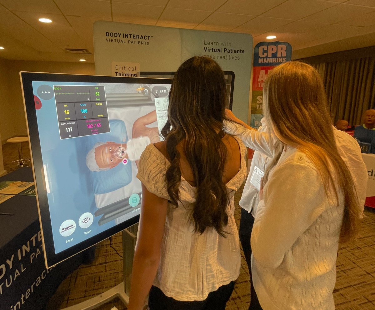 NY High School students are already practicing with Virtual Patients. And you? ▶️ What are you waiting to explore Body Interact? #NYHOSASLC #HOSASLC #VirtualPatients #HealthScience #HighSchool #InnovativeLearning #BodyInteract