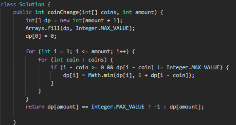 Sanjeev67203611's tweet photo. #64day of #100DaysOfCode
Problem: Coin Change.
#100daysofcodechallenge #learningJourney #dynamicProgramming https://t.co/IUzzKWVDgt