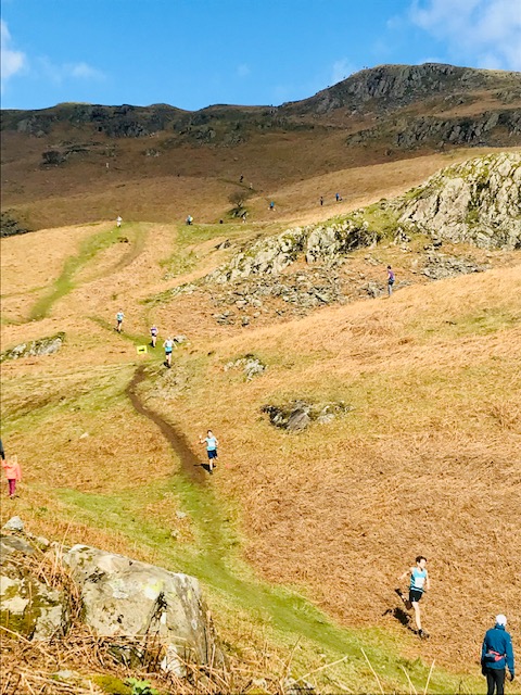 BethanySkinnard's tweet photo. Perfect day for the final #HelmHill #fellrun #Elterwater #LakeDistrict #fellrunning #views https://t.co/w6Mj28rc0s