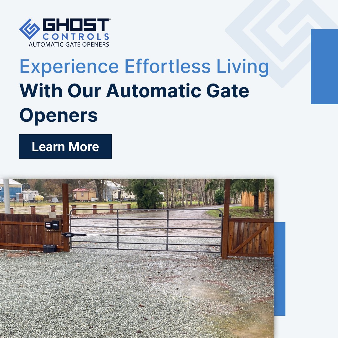 GhostControls's tweet image. Automatic gate openers enhance your daily routine with features like remote operation, customizable access codes, and seamless integration with smart home systems. Explore more, today! bit.ly/3QYhaz2
#smartgates #gatetechnology #securegate #automaticgateopen