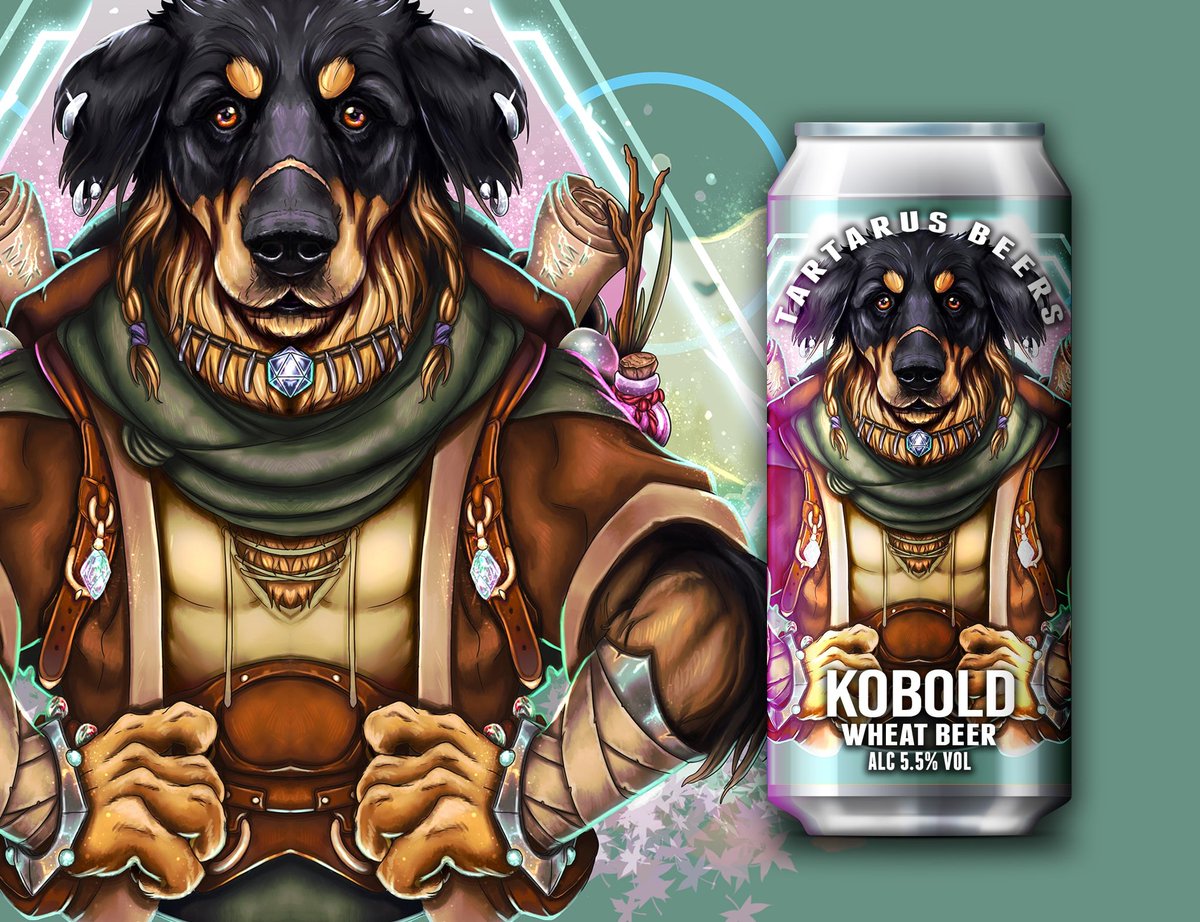 KOBOLD Wheat Beer 5.5% Kobold is a classic German style wheat beer, brewed with 50% Pale malt and 50% wheat malt, hopped with Hallertau Mittelfruh and Tettnang. Fermented with a classic German wheat yeast for flavours of banana and clove that we all love. Online tomorrow!