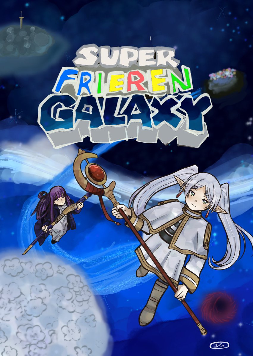 dgdoodlez's tweet image. Inspired by @ononotsu ‘s amazing work!! Very quick sketch though hehe
#frieren #SousouNoFrieren #FrierenBeyondJourneysEnd #frierenfanart #fern #SuperMario #フリーレン #フリーレンFA #フェルン #葬送のフリーレン #葬送のフリーレンFA #葬送のフリーレン