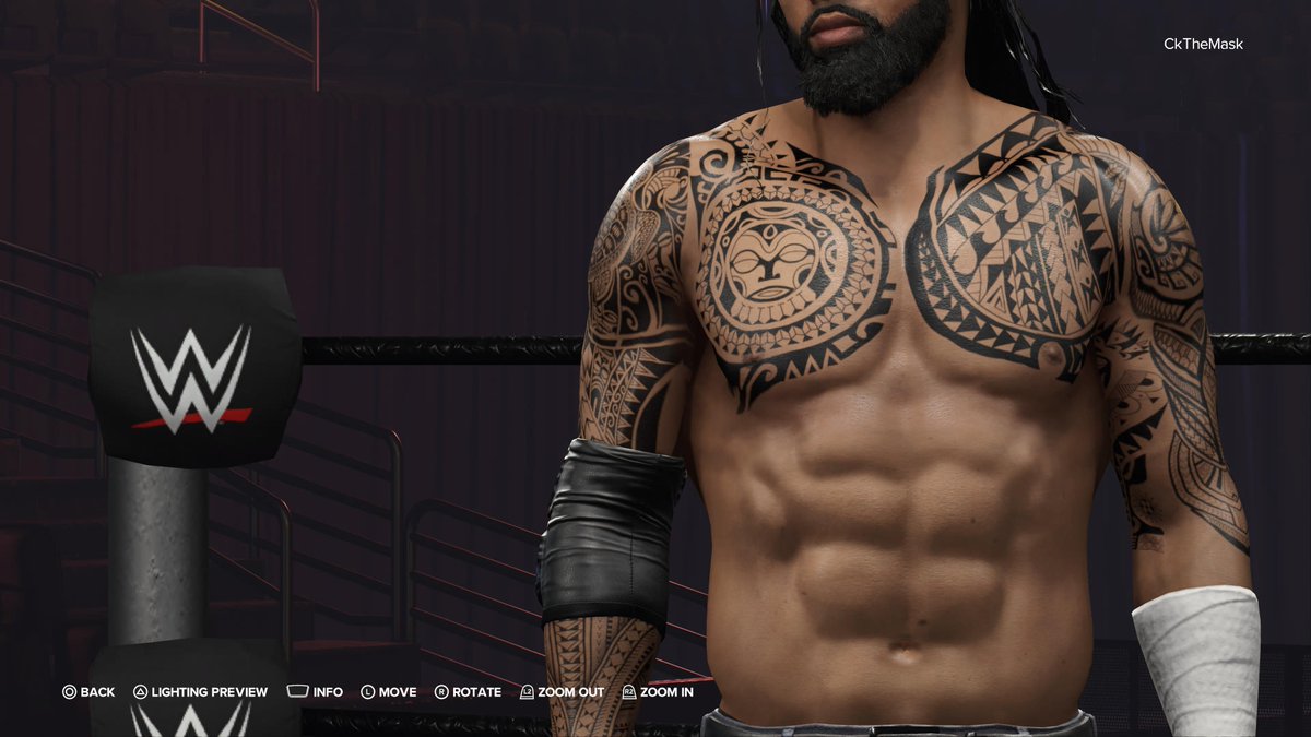 SmackdownTattoo's tweet photo. A closer look at some of the new Samoan logos on https://t.co/YjP6v6xVF2

#CAWs #Cawcommunity #WWE2k24 #WWE2k #WWEGames #Caw https://t.co/xTG7LuEdG5
