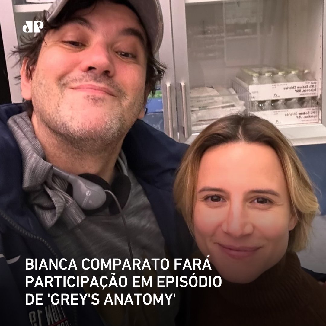 A atriz brasileira Bianca Comparato, conhecida por seu papel em '3%', da Netflix, e em novelas como 'Beleza Pura', da Globo, foi confirmada em uma participação especial na famosa série americana 'Grey's Anatomy'. A notícia foi compartilhada pelo roteirista da série, o brasileiro