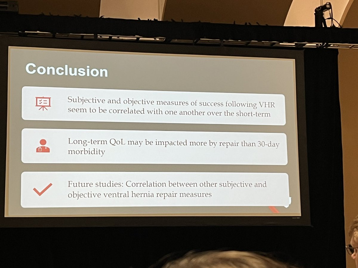 How do objective and subjective hernia outcomes correlate? @UNMCSurgery @unmc @IvyNHaskinsMD @vmkoth #ACHQCQISummit24