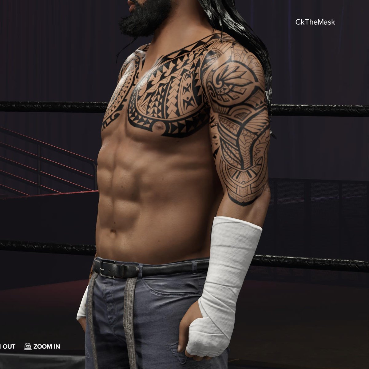 SmackdownTattoo's tweet photo. A closer look at some of the new Samoan logos on https://t.co/YjP6v6xVF2

#CAWs #Cawcommunity #WWE2k24 #WWE2k #WWEGames #Caw https://t.co/xTG7LuEdG5