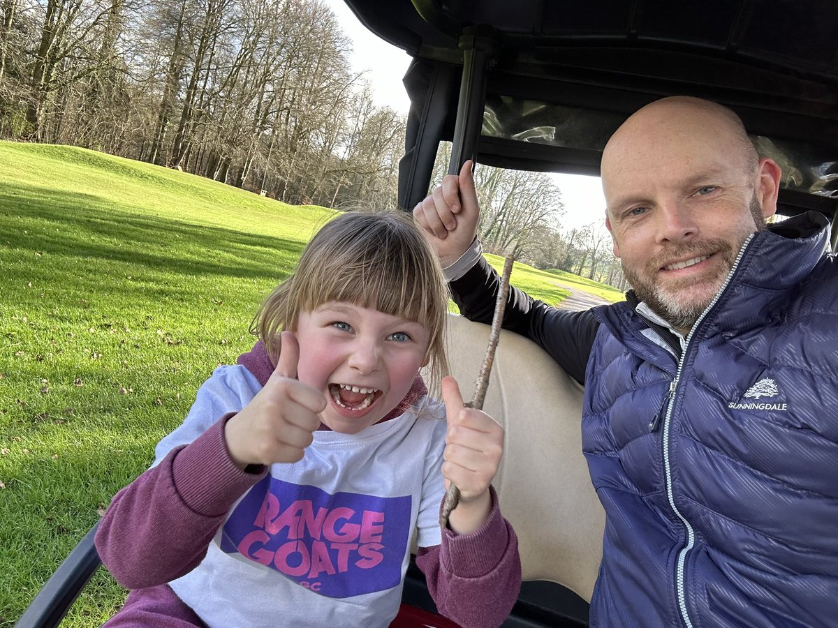 Fantastic to get to spend time with my best mate @themanor_house My wife was in the gym and relaxing on the terrace while we played golf. She insists on wearing her @rangegoatsgc shirt! Loves it! Her first proper lessons booked for next weekend! 🥰🥰