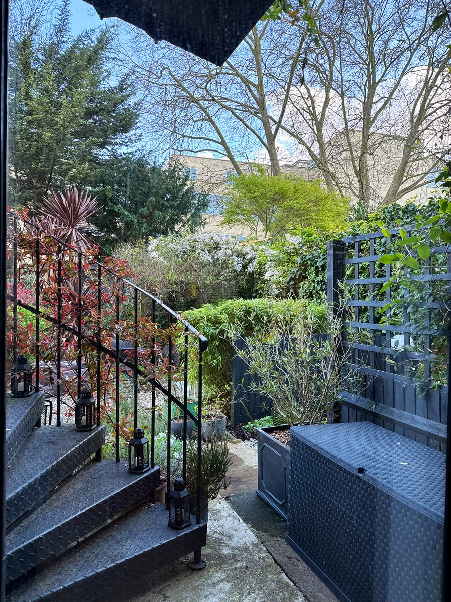 spent the day on our garden 🪴 It’s looking a bit more Gardeners’ World now after slowing waking up. The Artisan garden ready. Other parts to do this week. The view from the new picture window in our kitchen is one I could look at for hours. And it was warm in the sunshine ☀️