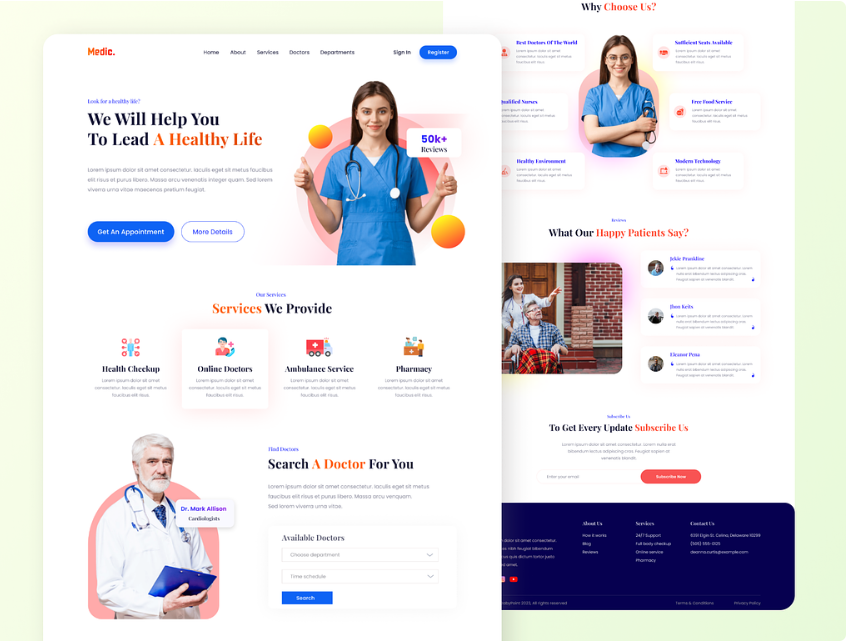 RashedMilon85's tweet photo. Doctor Website Design
🚀Responsive Design

Hire Me:https://t.co/RB19nlBhft
Hire Me:https://t.co/UDO9cZjpBR
My Portfolio:https://t.co/KWMC0ItNJF
Book a free Consultation:https://t.co/oYMiF24k7j

#wixEcommerce #Youtiful6YearsOfSKZ #wixSeo #wixWebsiteDesign #wixRedesign #wixRede https://t.co/PXfvcXsxuu