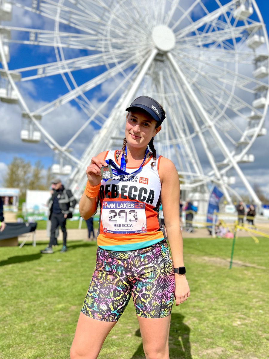 Return2YouUK's tweet photo. 20 miles complete at the Twin Lakes 20 today at @willenlake in Milton Keynes! Now just 4 weeks to go until @LondonMarathon 👟 https://t.co/JypHajg6b5