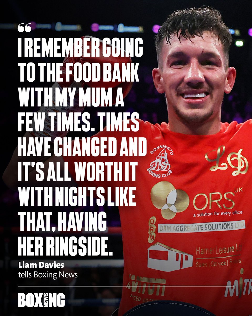 𝗧𝗵𝗲 𝗛𝗮𝗿𝗱 𝗛𝗼𝘂𝗿𝘀: @Liamdavies_2 tells @shaunrbrown he now wants to reap the rewards for his years of sacrifice. Read here: buff.ly/4a6AhOk