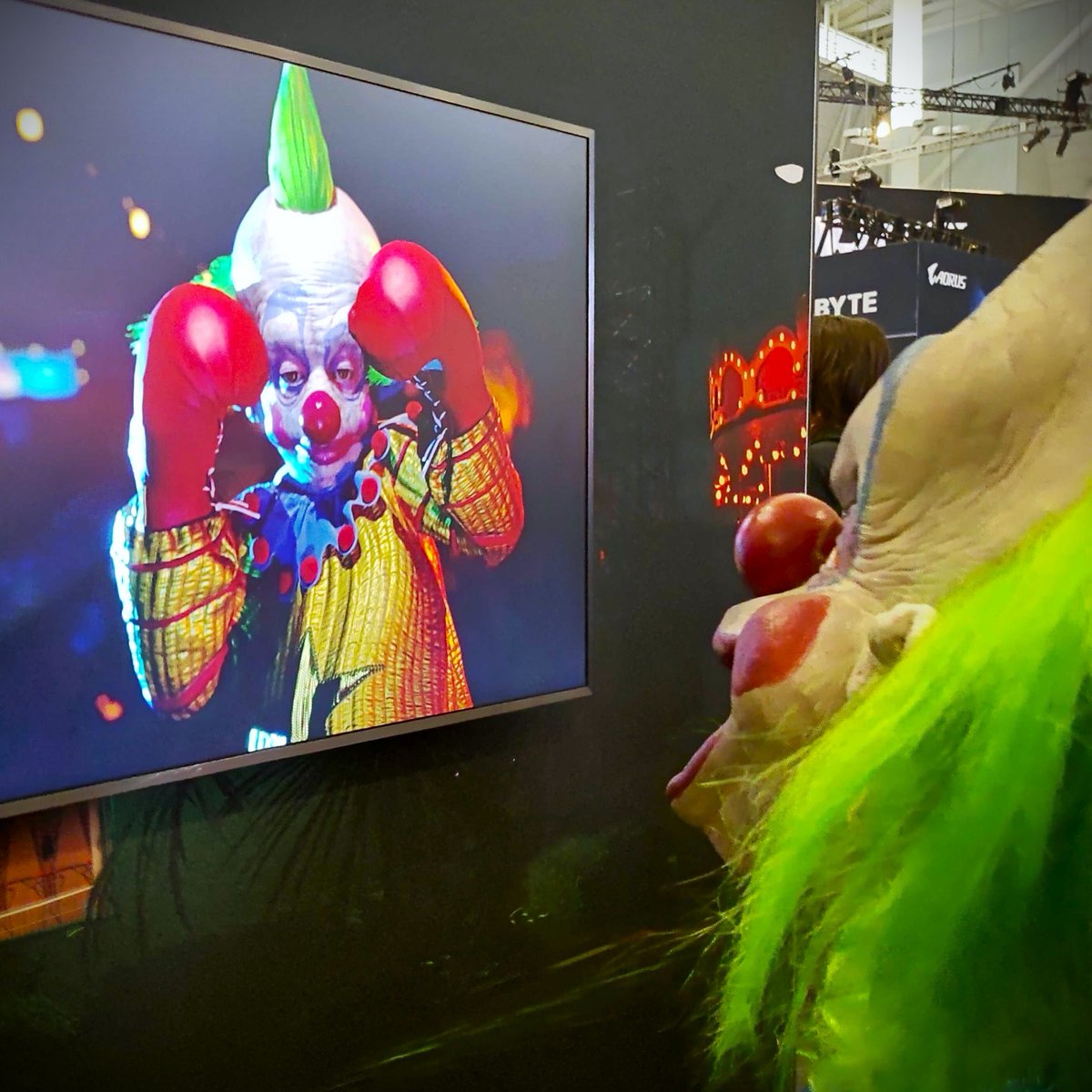 Look, Ma! I'm on the TV! #KlownsatPAX #PAXEast2024