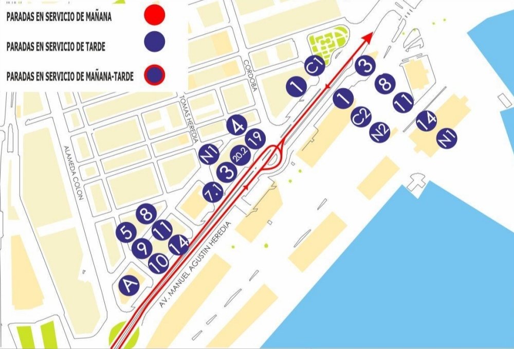 EmeterioSam1's tweet photo. RT 🙋🏼‍♂️🚍🚏A través de estos planos tenéis a mano un recordatorio de dónde podréis encontrar las cabeceras provisionales de las diferentes líneas de la @EMT_Malaga durante el corte temporal que ocasiona el recorrido oficial de @cofradiasmalaga 

#CofradíasMLG https://t.co/A8fFSL9BdY