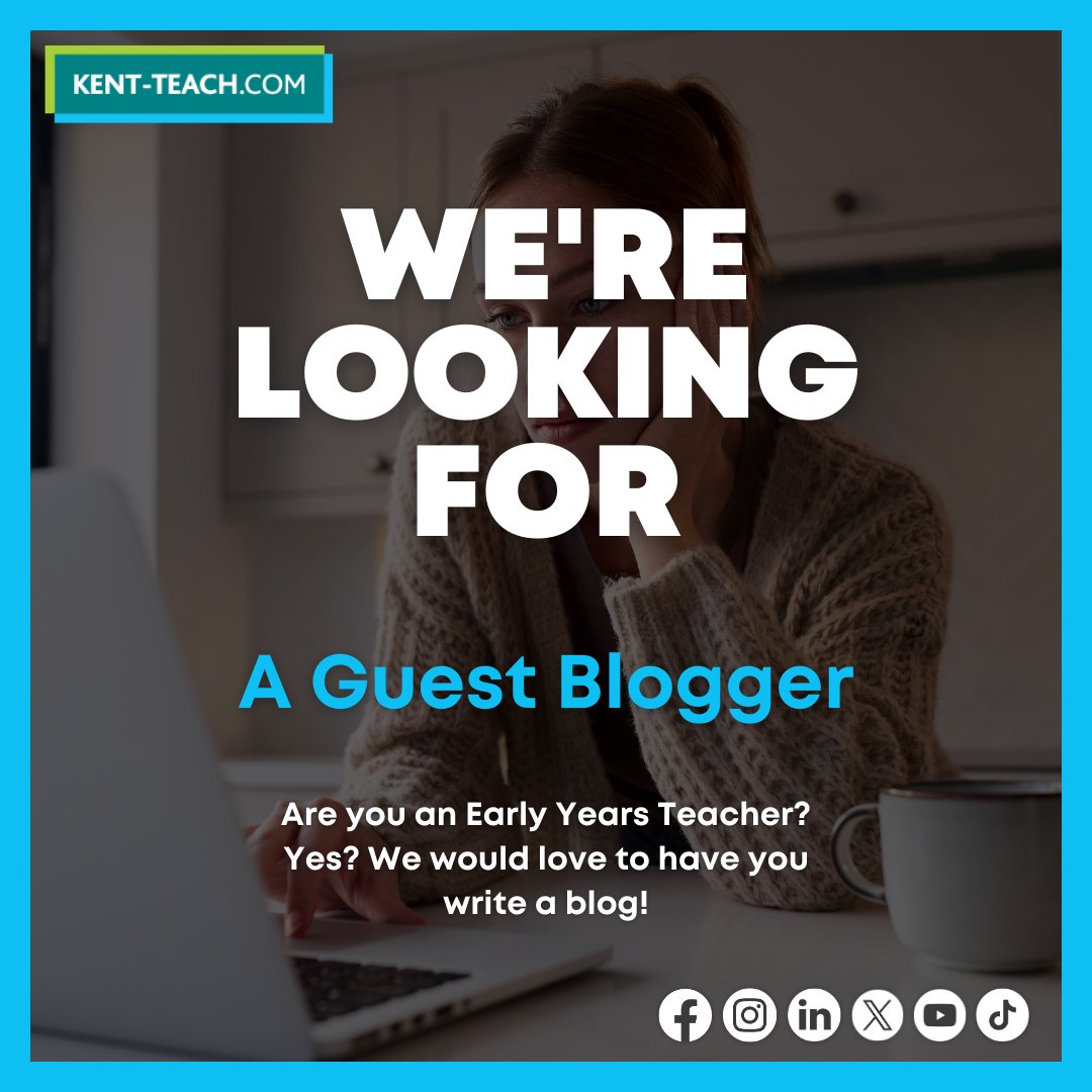 KentSchoolJobs's tweet image. Calling all Early Years Teachers! 📣 

Comment or send us a message if you are interested! 💡 

#KentTeach #GuestBlogger #EducatorCommunity #EarlyYearsEducation #UKTeachers