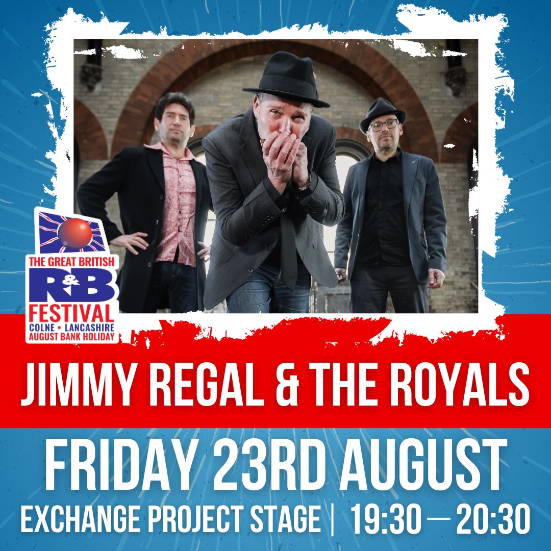 Nominated by the UK Blues Federation for 2024 Band of the year and album of the year, Jimmy Regal and the Royals is one of the UK's most exciting and original bands, with growing acclaim locally and internationally 🎸💥 Get your tickets today! 🙌 bluesfestival.co.uk/tickets/