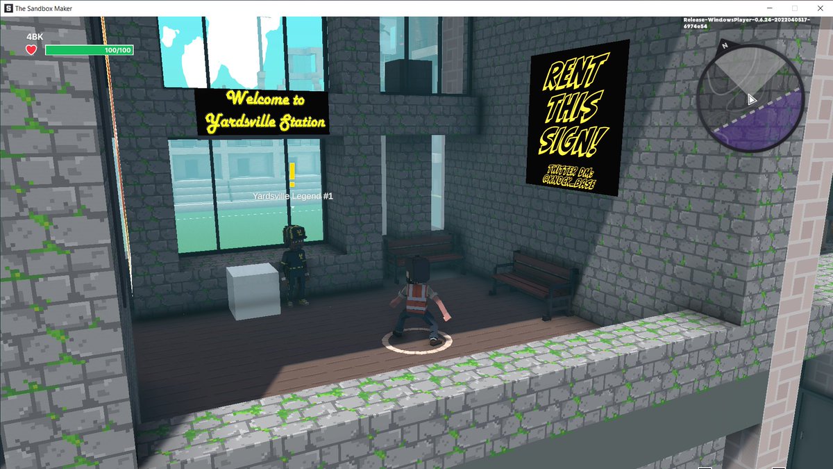 knock_base's tweet photo. 🔥4BK Signage #Giveaway🔥
Hey #SandFam want FREE exposure for your brand, logo, PFP? Each of the 9 buildings/quests in our game has a billboard! The first 9 followers to reply with their brand/logo/PFP image will have it displayed in 1 building until April 12! @borgetsebastien https://t.co/DxHfLiOClt