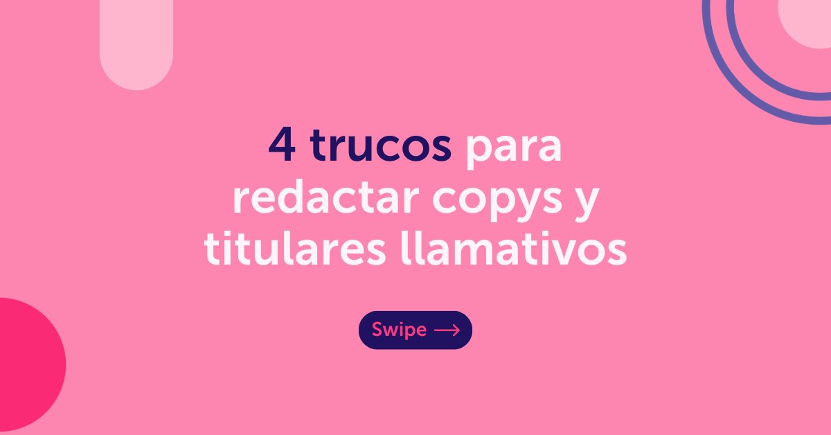 gomarlydigital's tweet photo. ¿Quieres convertirte en un experto del copywritting? ✍️

Aquí te dejamos 3 trucos:

✅ Comenzar con un gancho
✅ Beneficio claro
✅ Acabar con un CTA   

¿Los conocías? 🤔

#Gomarly #AgenciaDigital #Copywritting https://t.co/d3ZBHbdD9e