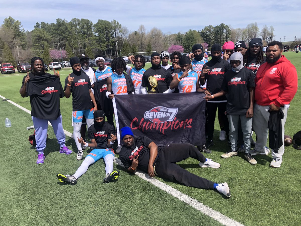 Congratulations To Slaughter House Elite On Capturing The 15U Championship! That’s 2️⃣ Titles For The South Carolina Program. <a href="/PrepRedzoneSC/">Prep Redzone South Carolina</a> #PRZMusicCityMayhem #PRZ7v7