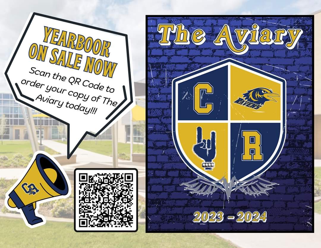 🎸Rock out with your copy of The Aviary ! 🤘🦅 Our Yearbook's are still on sale, so don't miss your chance to snag a piece of Cano Freshman Academy history at a discounted price of $54 until April 12th! 📆