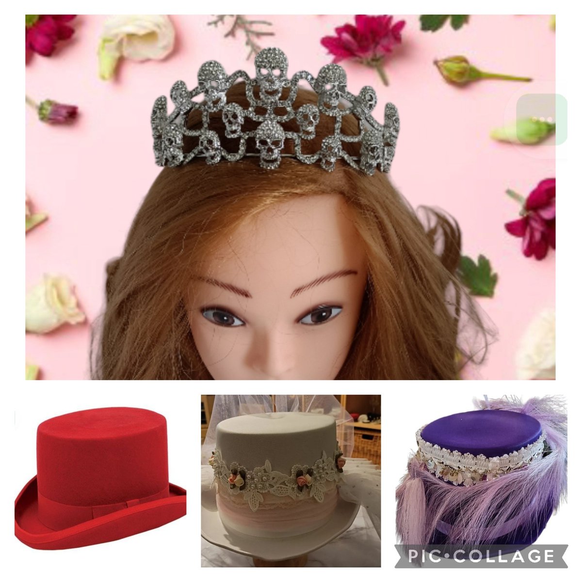 Heirloomstyles's tweet photo. Good evening everyone at #SBS and @TheoPaphitis I'm a milliner specialising in bowlers, top hats, steampunk and Gothic styles. I trade at events around the country. https://t.co/aVwBP6e5l7
