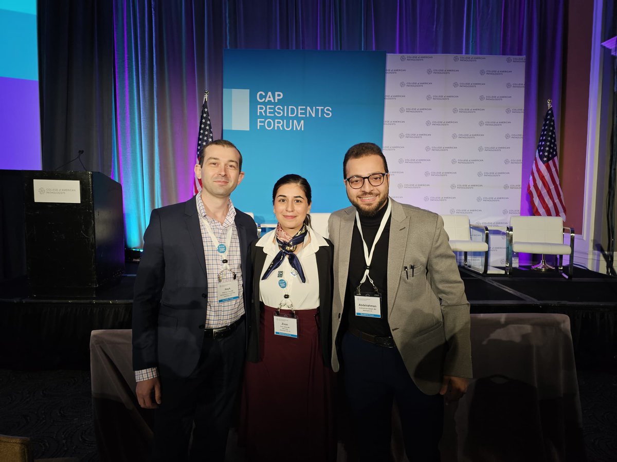 Hayk Simonyan (@haiksim) on Twitter photo CAP forum at USCAP with fellow residents <a href="/TheLabDoc/">Z. Tariq</a> and <a href="/Abdo_Dabash/">Abdelrahman Dabash</a> . Thankful for the opportunity to share the experience with them. <a href="/GWPathology/">GWPathology</a> CAP forum at USCAP with fellow residents <a href="/TheLabDoc/">Z. Tariq</a> and <a href="/Abdo_Dabash/">Abdelrahman Dabash</a> . Thankful for the opportunity to share the experience with them. <a href="/GWPathology/">GWPathology</a>