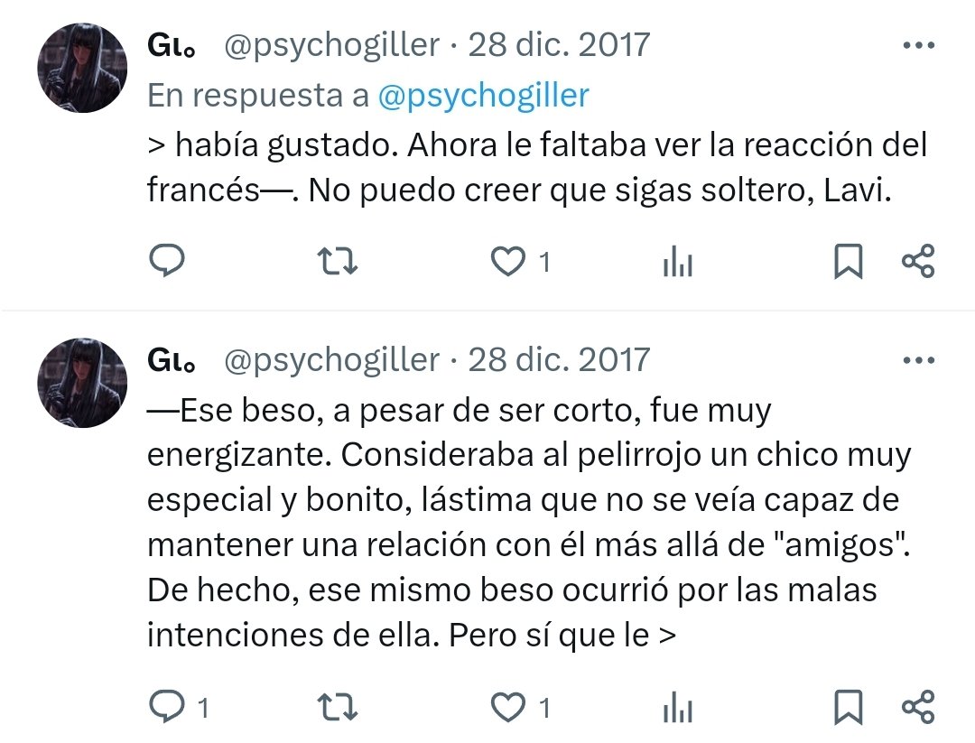 psychogiller's tweet photo. . . .
Gi besó a Lavi (ataque de celos de Felix luego) https://t.co/jDqP4pdsyn