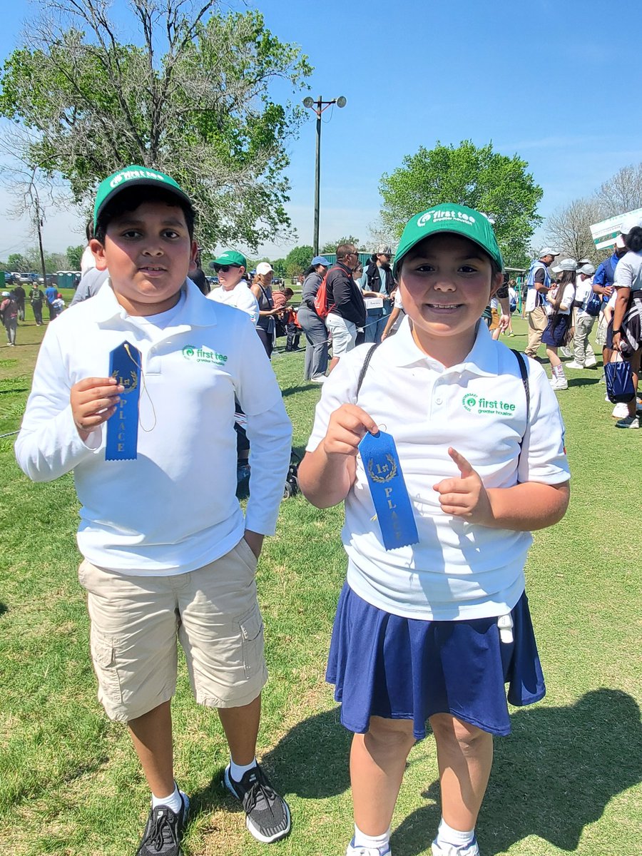 We are Soaring high this weekend! Our very own OFE 4th graders placed 1st in the Humble ISD Annual First Tee Golf Champion’s Challenge! Way to go guys! Thank you Coach L and Coach H.