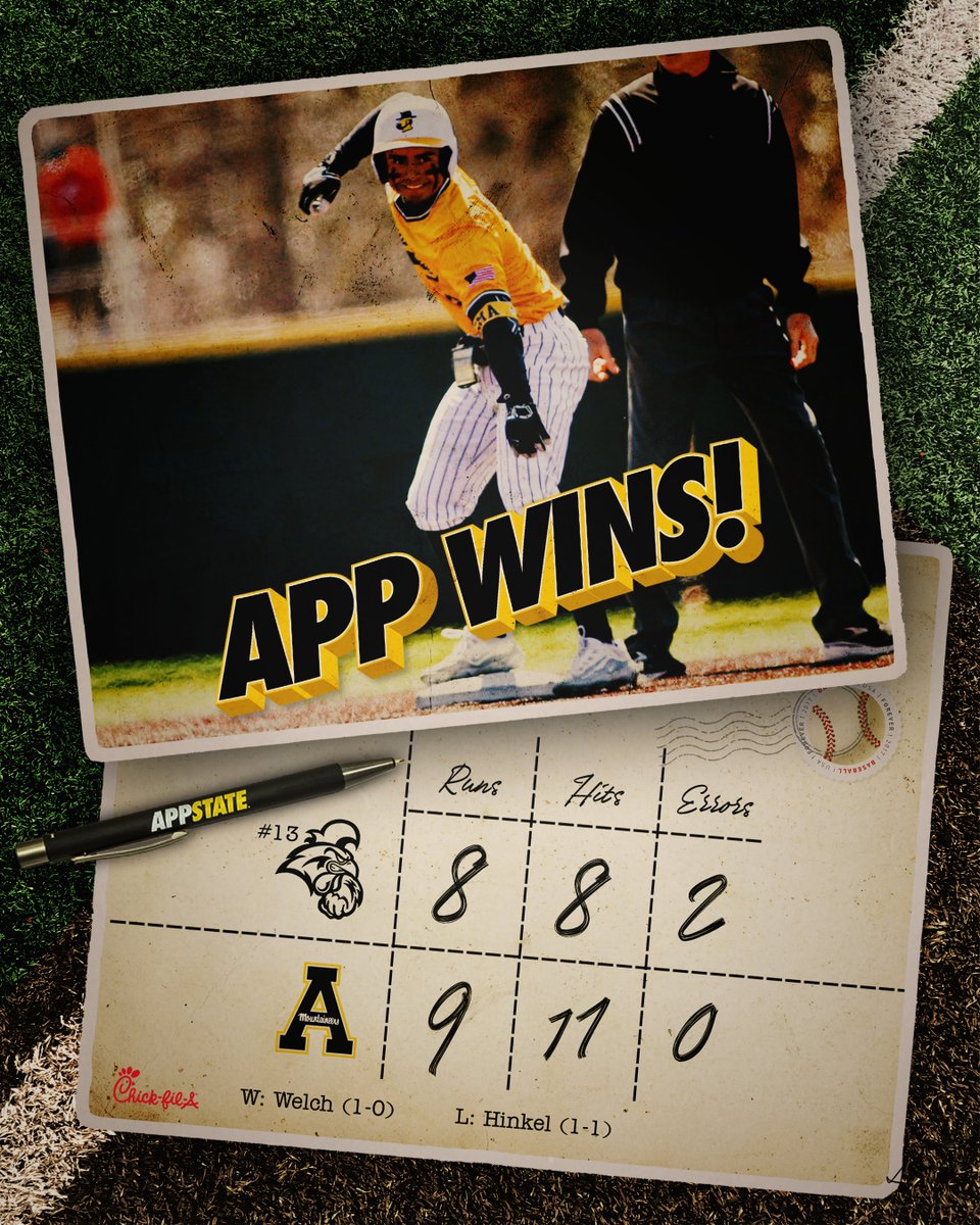 App State Baseball tweet media