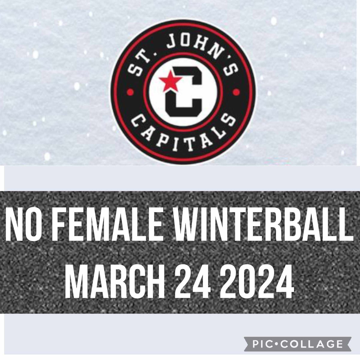 Reminder NO Female winterball sessions tonight Sunday March 24, 2024.