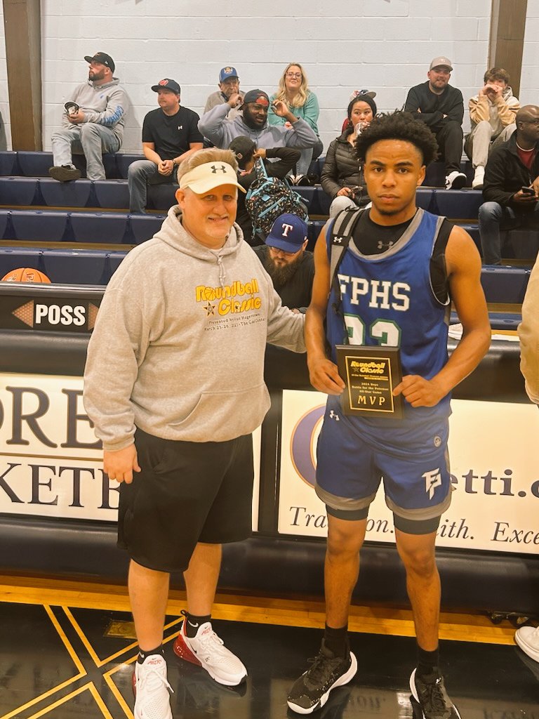 Congratulations DK Moore, MVP of the Roundball Classic!