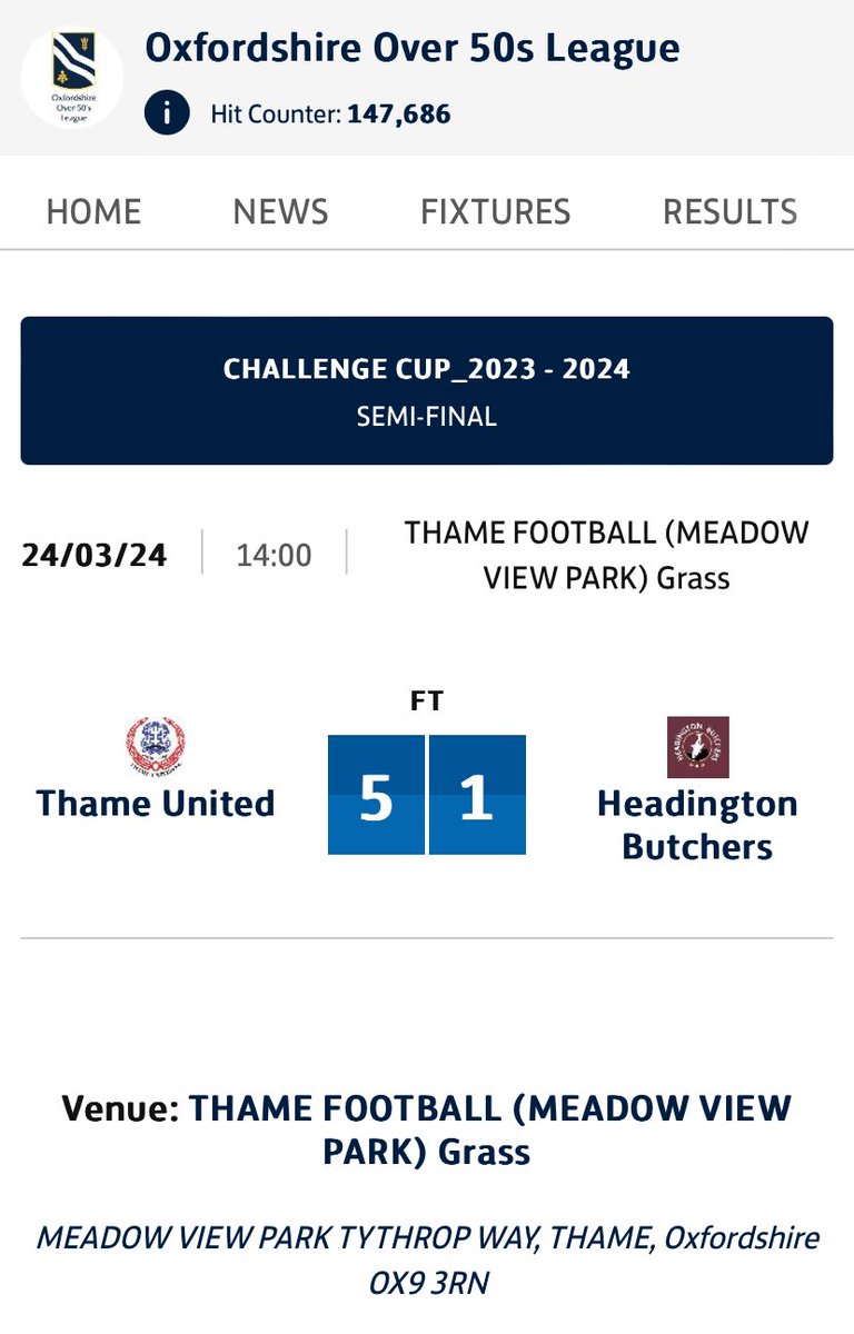 Good 1st half but their quality got us in 2nd. Congratulations @thameunitedfc good luck in the Final.